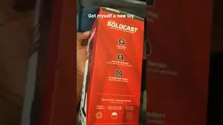 Got myself the hyperX  Solocast mic. #hyperx #hyperxgaming #mic #microphone