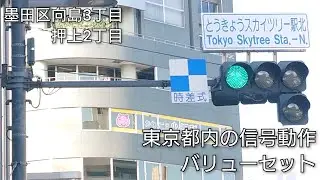 【墨田区向島3丁目・押上2丁目】東京都内の信号動作バリューセット @とうきょうスカイツリー駅北