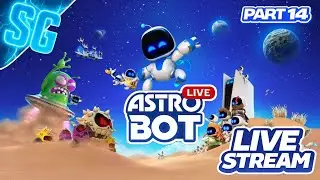 Astro Bot Gameplay Live Stream Part 14 | Full Adventure | PS5 No Commentary l