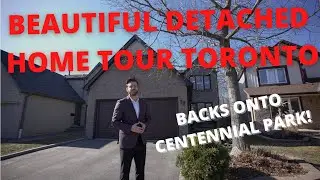 Gorgeous Toronto home tour! Backs onto Centennial Park!