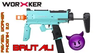 Full-Auto Abräumer! Worker Phoenix 2.0 Nerf SMG | Unboxing, Review und Test | OWL Nerf Community