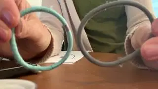 DIY universal cuff for coloring/painting for students with limited grasp