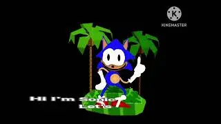 Hi I'm Sonic Let's Play a Game! But I Re-Animated it (For @SpringlessEcho)