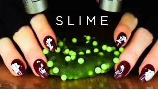 ASMR Sleep Inducing Slime Triggers No Talking #asmrslime #notalking