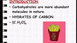Structure of carbohydrates