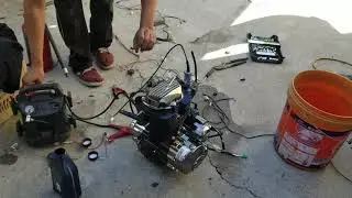 Lifan 200cc engine first start
