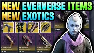 ALL NEW Exotic Weapons & Armor + NEW Eververse Items 【 Destiny 2 Lightfall 】