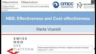 Webinar 3 - Implementing Nature-based Solutions with Academic Insight - Marta Vicarelli