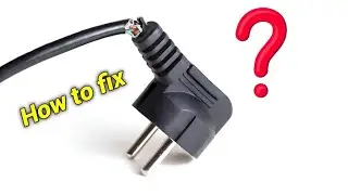 How to fix a plug || life hacks || How to Fix a Broken Electrical Plug New Invention