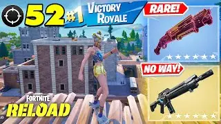 *EXOTIC* Sentinel Shotgun & *MYTHIC* Pulse Rifle l OG RELOAD Gameplay ( Fortnite Chapter 6 K & M)