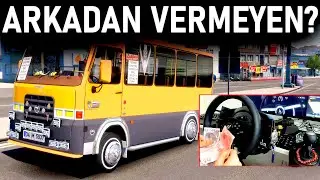 DOLMUŞ&Ccedil;U OLDUK! - ARKADAN VERMEDİ KAVGA ETTİK - ETS 2 Magirus Dolmuş Modu! T300RS GT
