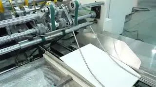 Fully Automatic Sheet Fed Paper Bag Making Machine (Top Card Pasting