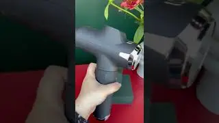 Fusion Black Pro Muscle Massage Gun Deep Tissue Percussion Muscle Massager Gun Review, Closer Look