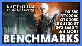 The Medium Benchmark on 9 GPUs in 1080p