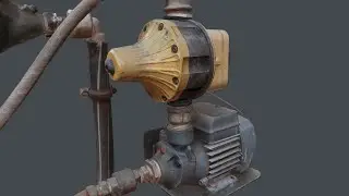 Realistic PBR 3D model