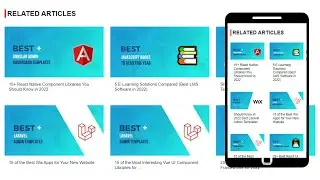 Blog Article Card UI Design Bootstrap 5 | Responsive Design