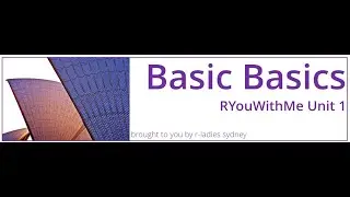Базовое обновление #RYouWithMe от R-Ladies Sydney