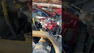 95 F150 4.9L running on two 34mm dirtbike carburetors #ford #300 #6cylinder #carbswap