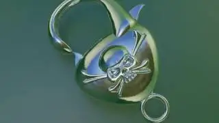 lock for chain or bracelet 3D print model