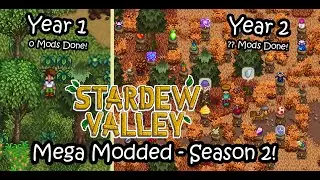 Stardew Valley with TOO MANY ITEMS! (And VOICE MOD)- Mega Modded - Season 2!