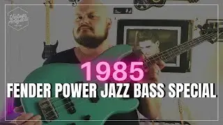 FENDER 1985 POWER Jazz Bass Special | Винтажные артефакты