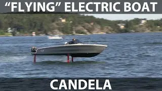 Candela C-7 electric hydrofoiling speedboat