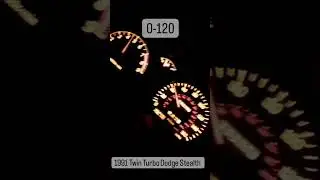 0-120 From a dig... 1991 Dodge Stealth Twin Turbo