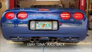 PAUL'S C5Z AXLE-BACK EXHAUST COMPARISON