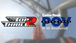 Top Thrill 2 - Official Backwards POV in 4K