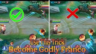 How TO HOOK FRANCO LIKE PRO || FRANCO TUTORIAL||FRANCO GAMEPLAY MOBILE LEGENDS GAMEPLAY||MLBB