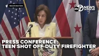 US Attorney Jeanine Pirro announces charges for teen accused of shooting DC firefighter