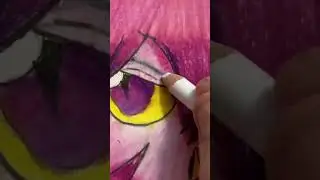 Drawing Susie from Deltarune