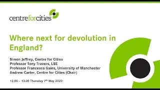 Where next for devolution in England?