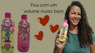Testei o Vanilha Vibes shampoo e creme 2x1 da Salon Line