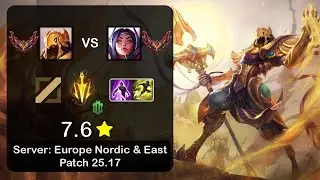 Azir Mid vs Irelia - EUNE GrandMaster - Patch 25.17