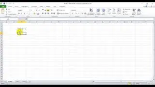 How to write beta symbol in excel