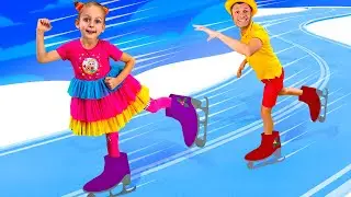 What a winter sport - Song for Children with Maya and Mary
