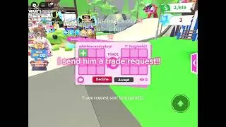 SCAMMER IN ADOPT ME!!! DONT FALL FOR IT AND DONT WASTE UR ROBUX!!!!