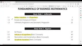 Ratio and Proportion