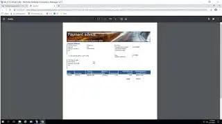 Electronic Reporting Business Documents in D365 F&O