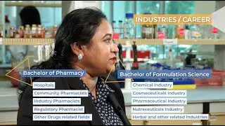 Choose UCSI University's Bachelor of Pharmacy or Bachelor of Formulation Sciences.
