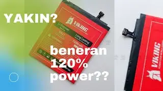BATERAI BADAK 120%?? // REVIEW BATERAI VIKING // BATERAI BN31