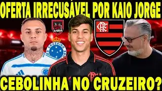 FLAMENGO FARÁ NOS PRÓXIMOS DIAS UMA OFERTA IRRECUSÁVEL POR KAIO JORGE TODOS NA GÁVEA ESTÃO OTIMISTAS