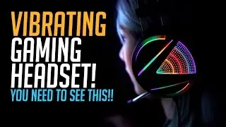 THIS VIBRATING HEADSET WILL BLOW YOUR MIND!!! - Gamdias Hebe M1 RGB Review & Mic Test