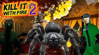 Killing spiders in space and a haunted mansion (Kill it with fire)
