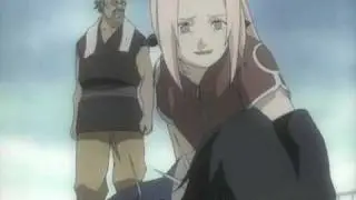 Sakura cry for Sasuke (Sasuke vs Haku)