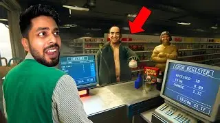 I WORKED AT HAUNTED SUPERMARKET ! |Hellmart horror game | Mr IG