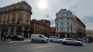 Via del Tritone. Roma. Italia