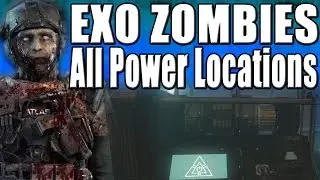 EXO Zombies - All Power Locations - (Call Of Duty Advanced Warfare)