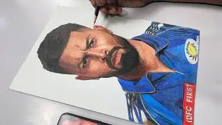 Hardik Pandya&rsquo;s New IPL 2025 Look 🔥 in Stunning Drawing!